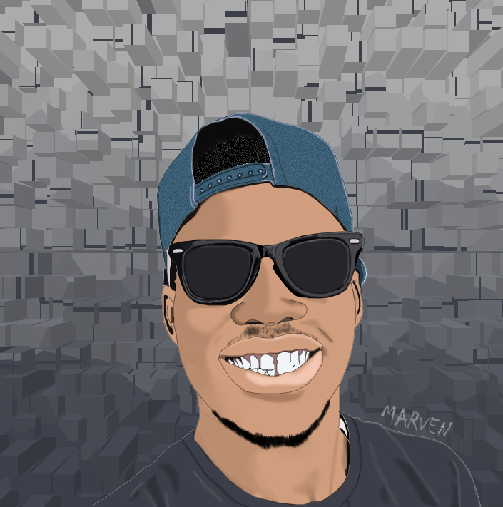 Draw you a headshot cartoon style portrait of your picture
