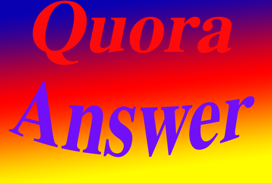 I will Do 15 Quora Answer and Promote your website on question answer site