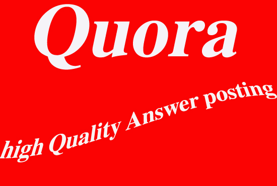 I will Do 15 Quora Answer and Promote your website on question answer site