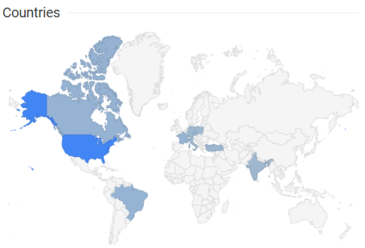 500,000 + visitors for 3 months