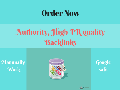 Make Authority, High PR, Quality Profile Backlinks for You
