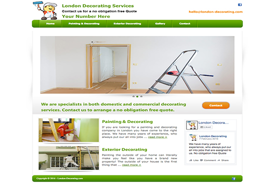 create you a 5 page wordpess website