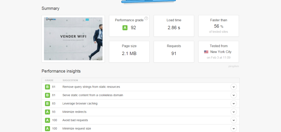 Make your wordpress site fast