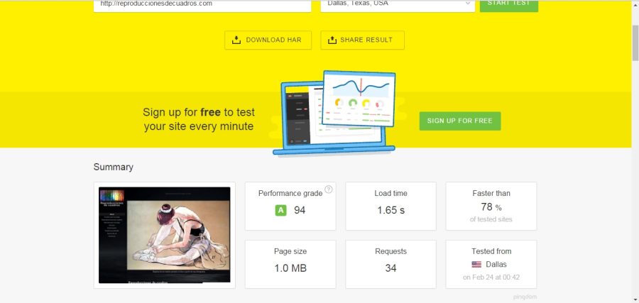 Make your wordpress site fast