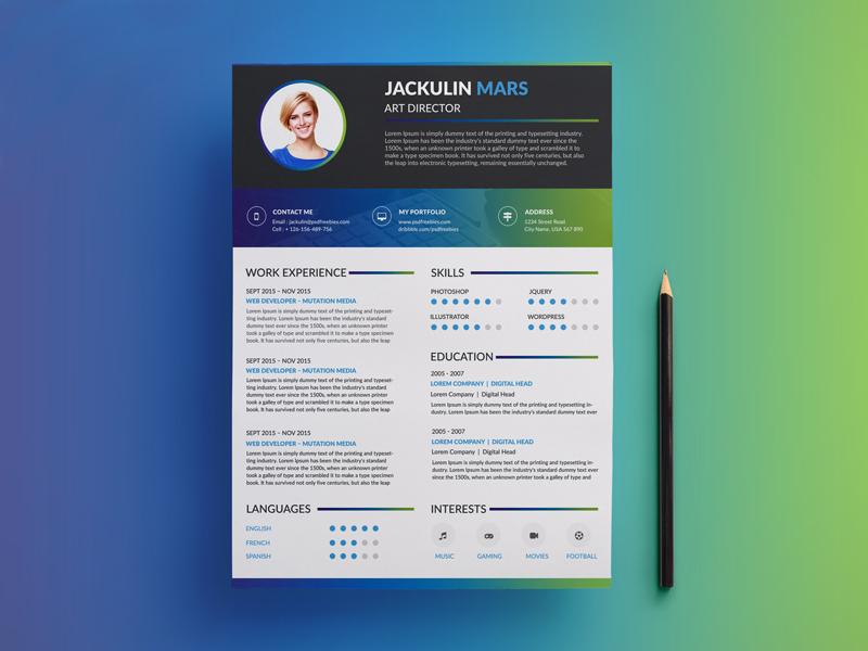 Design Amazing CV or RESUME For You
