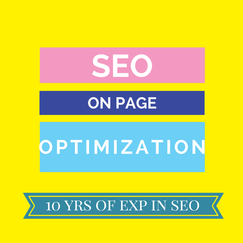 On Page SEO Optimization 