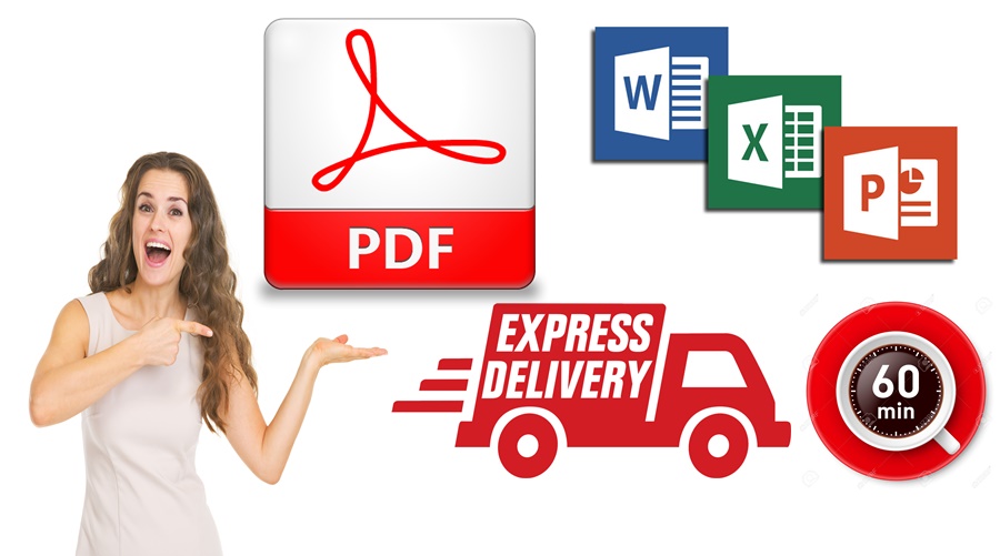 Make convert Word,Excel to PDF And PDF to Word, Excel etc.