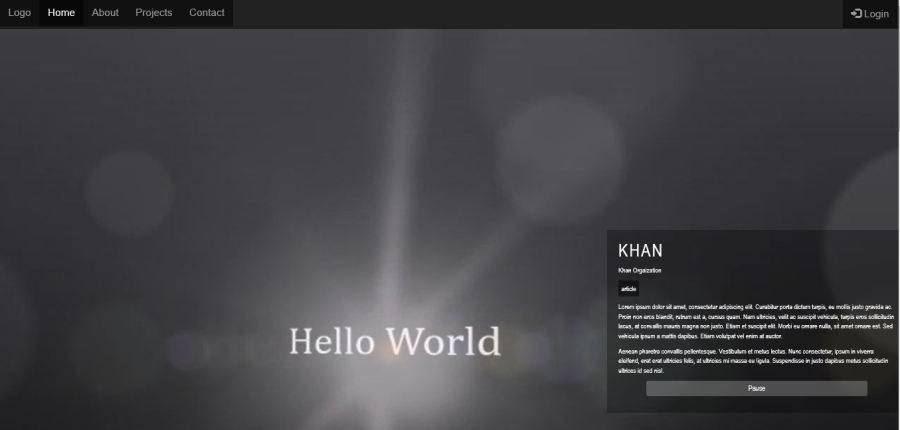 PSD to html With PHP