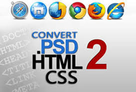 l do psd to html,css code your website