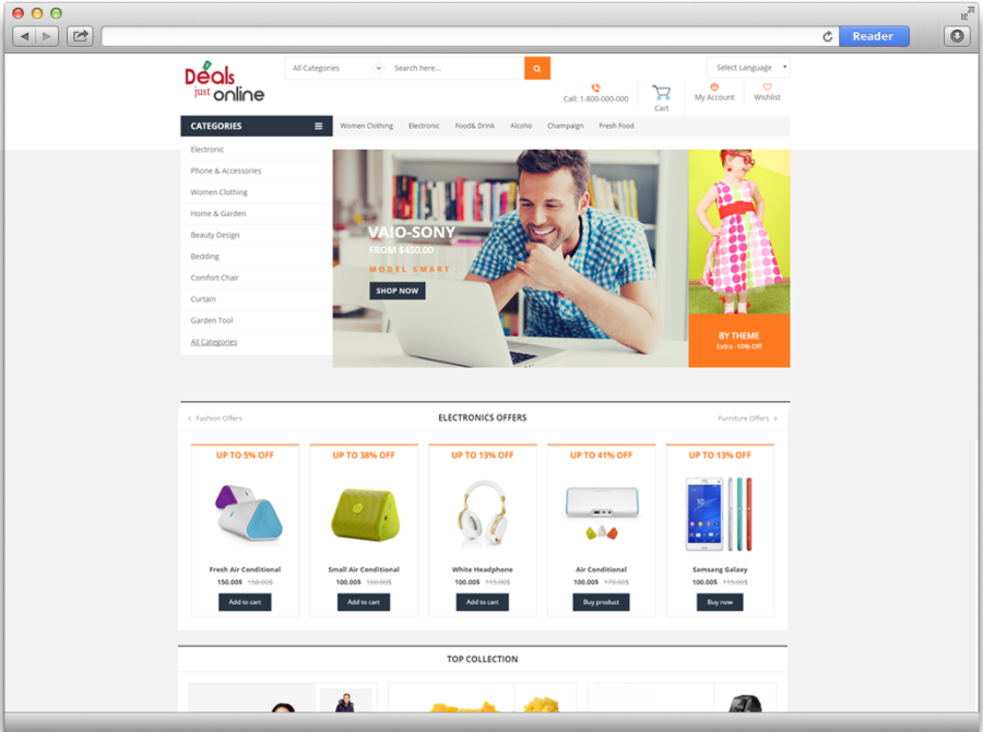 professional  Website Design Clean Simple Modern