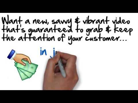 create the Best Whiteboard Animation Video STATING AT 5$