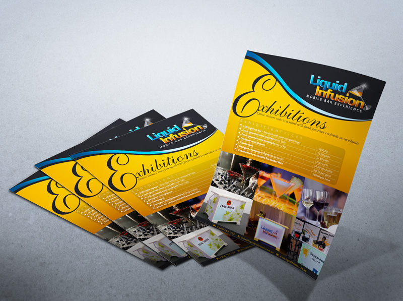 Design a single or double sided flyer and leaflet 