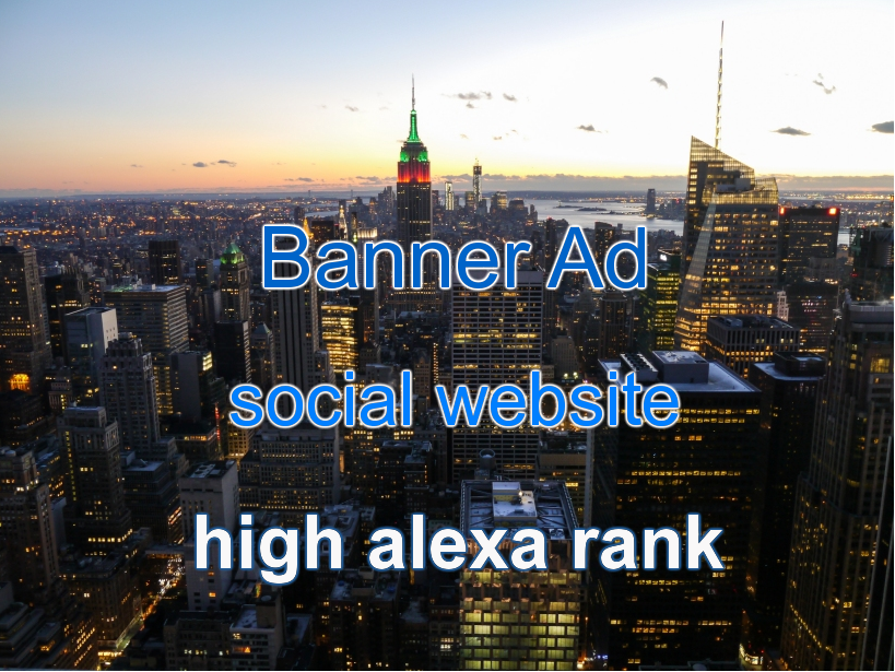 Add 728x90 Banner on Social Bookmarking Website