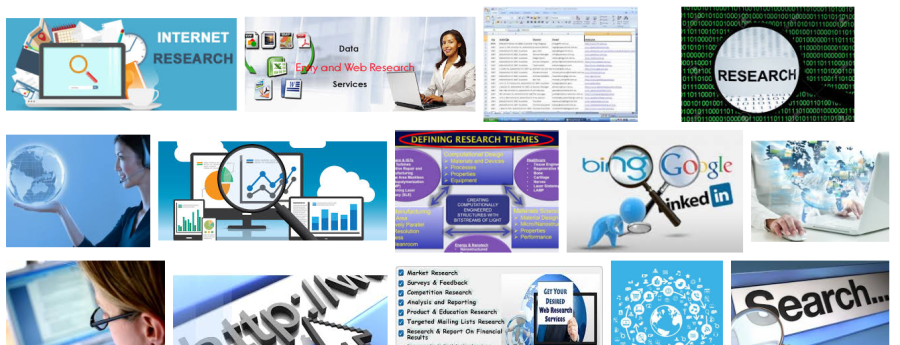 Large Number of Web Research