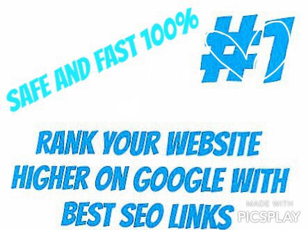 Rank your website higher on google  with best seo backlinks 