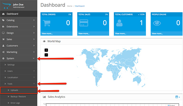 Work On Your Opencart Site