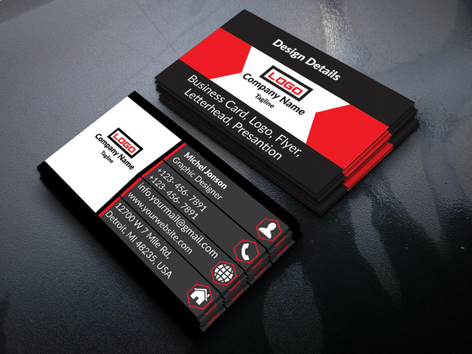 Design Professional And Creative Business Cards