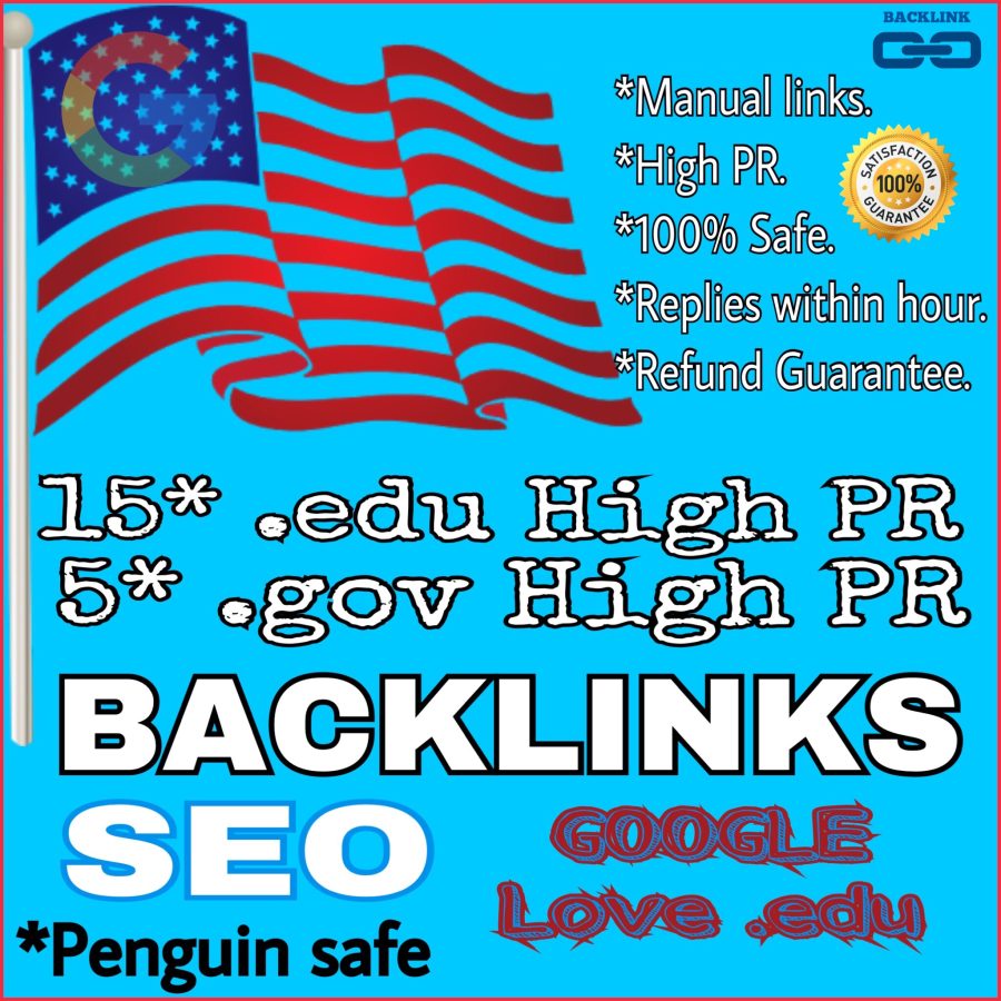 High Quality Seo 30 Gov,Edu Dofollow Backlinks