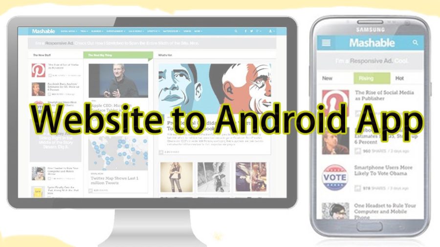 Convert your website to Android mobile app. Just for 