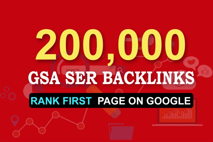 Provide 200,000 SEO Backlinks, To Website Improving