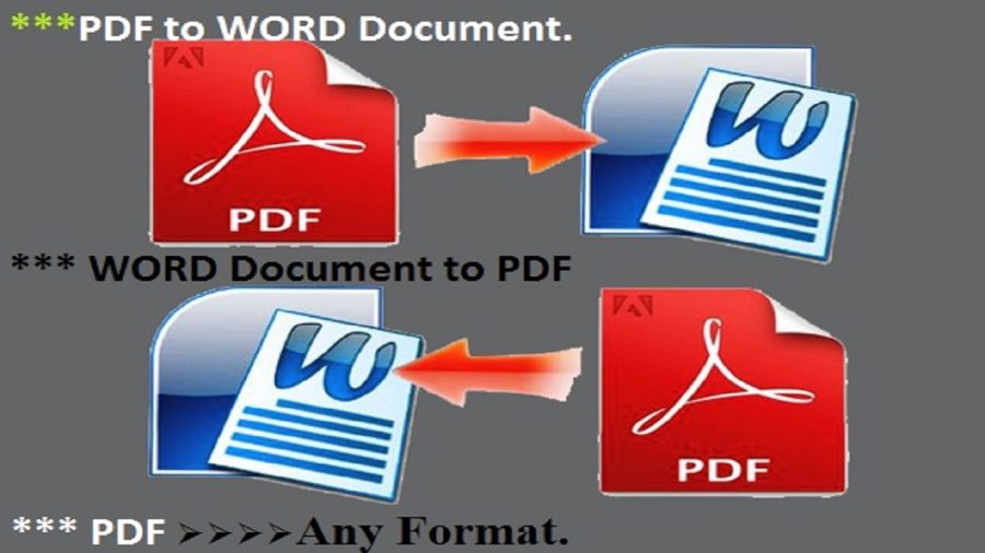 Convert 1-5 pages pdf to word, excel, powerpoint, images etc.