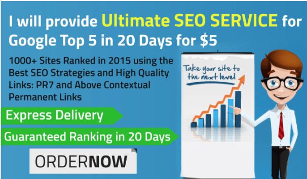 Do Ultimate Seo Service For Page 1 Rankings 