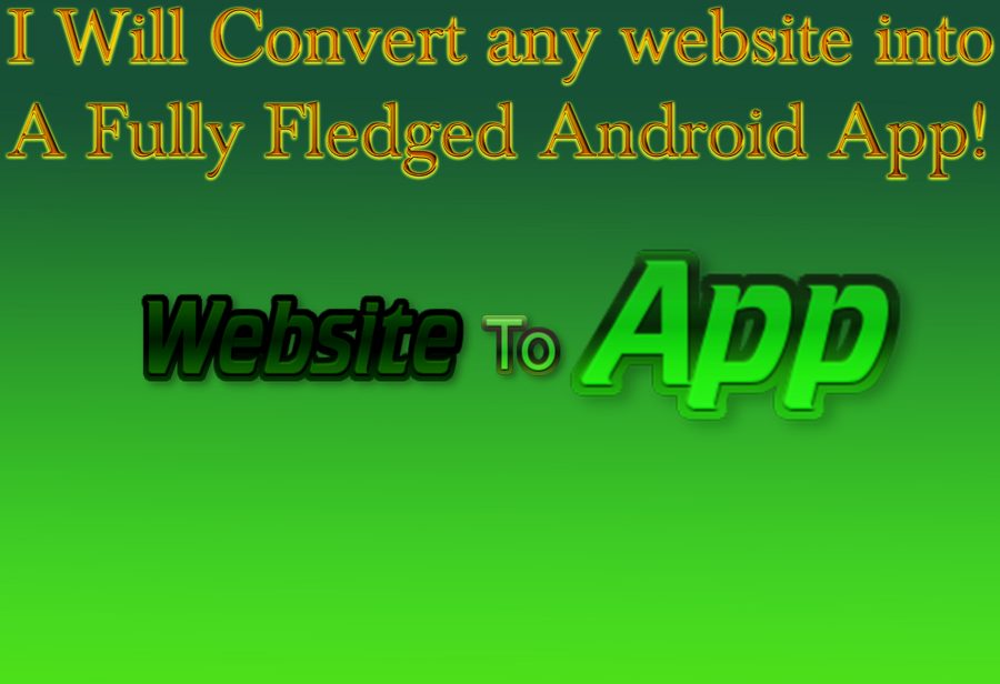 Convert any Website into a App