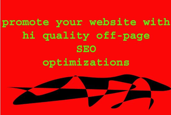 Promote your website and guaranteed rank on google 1st page with HQ off page seo optimization