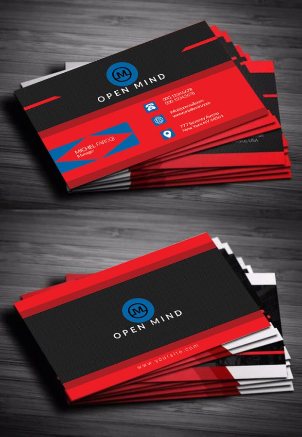Design Your  Double Sided Business Card In 24 Hours