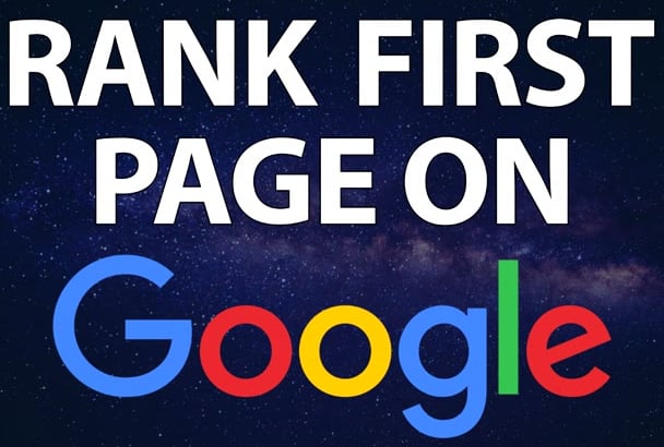 Rank Your Website First Page Of Google