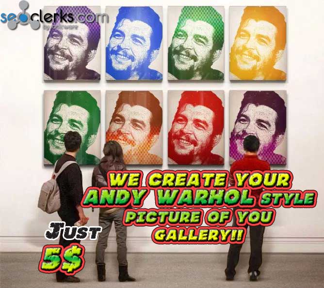 Andy Warhol  Gallery Style Picture Of You