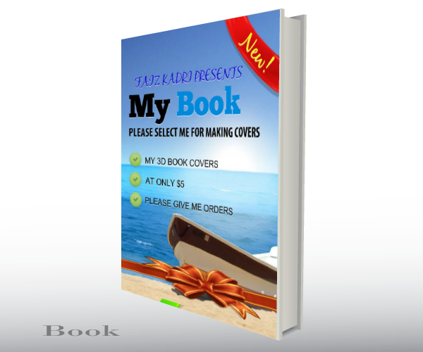  I will make a very good 3D book cover