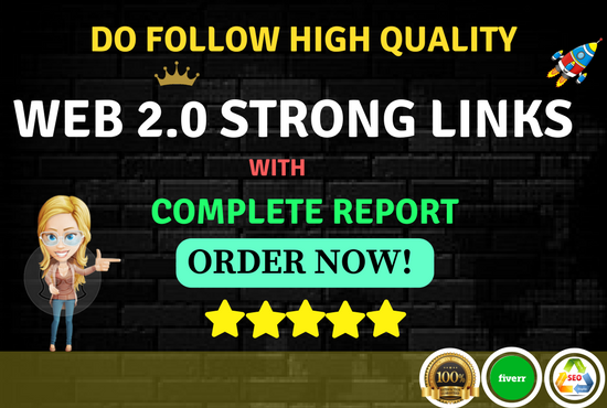 create web2.0 ,backlinks,for SEO