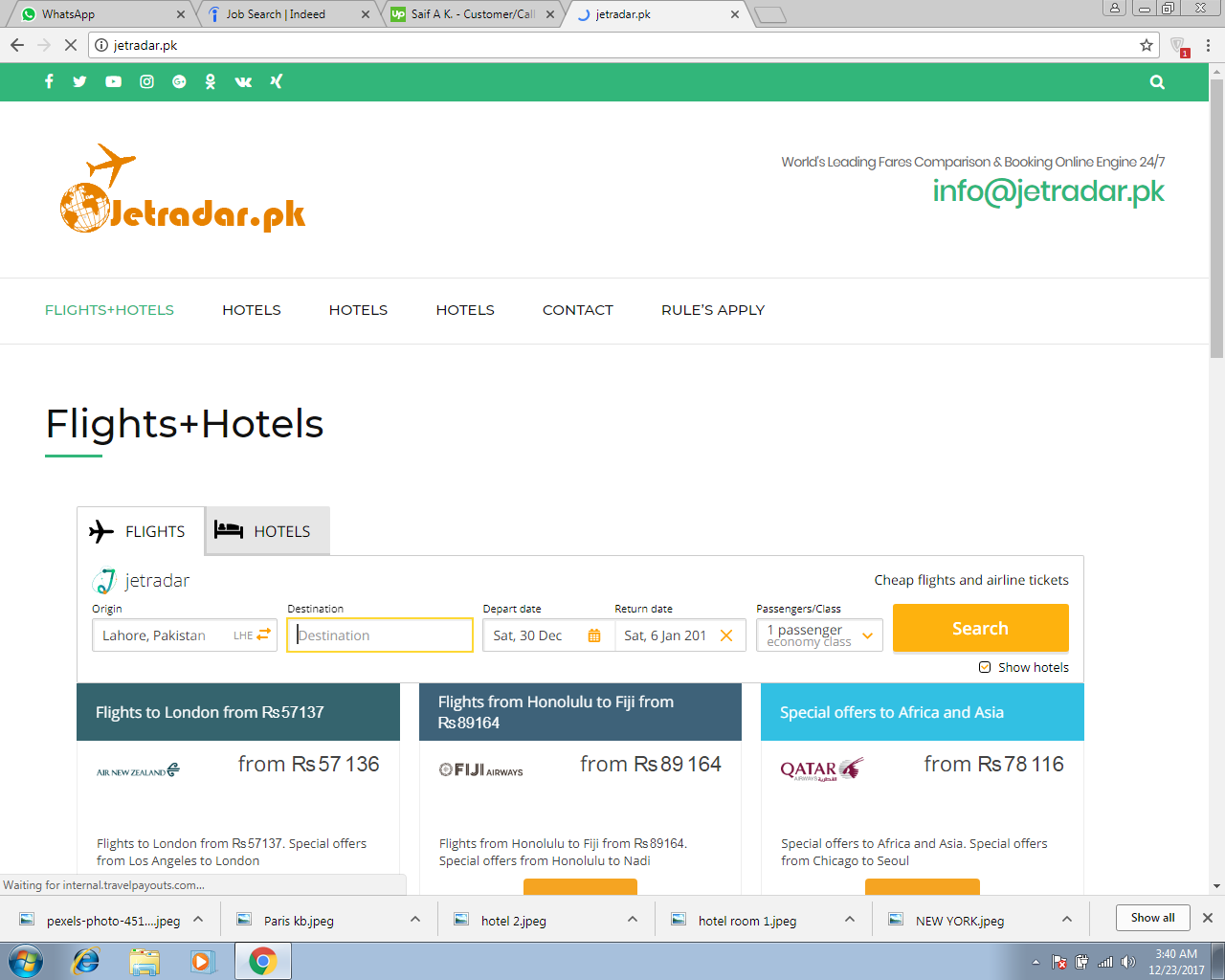 Airlines, Travel Agency, Flights & Hotels Affiliate Online Booking Money Making Website