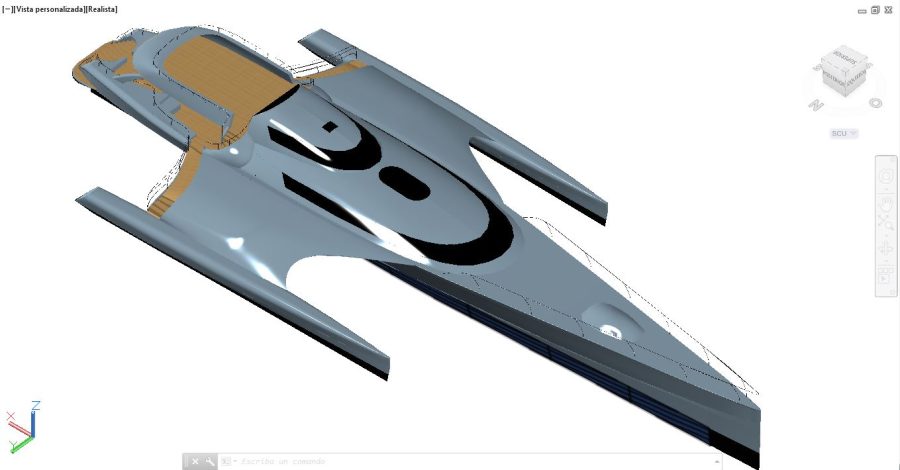 I Make A Design Of Yachts, Catamaran, Trimaran And Sports Boats