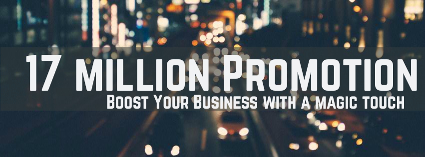 Over 17 million promotion to your website or link or product 