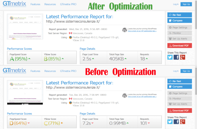 wordpress speed optimization to elevate google page speed 