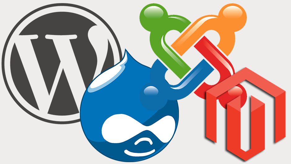 Install any type of free PHP CMS on your host