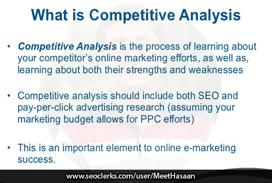 Will Do Great Competitors Analysis