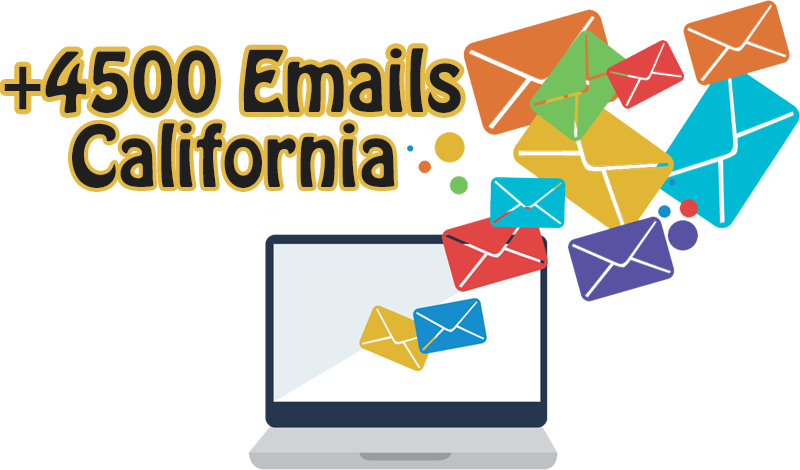 Give You 5000 Email for the Companies From California 