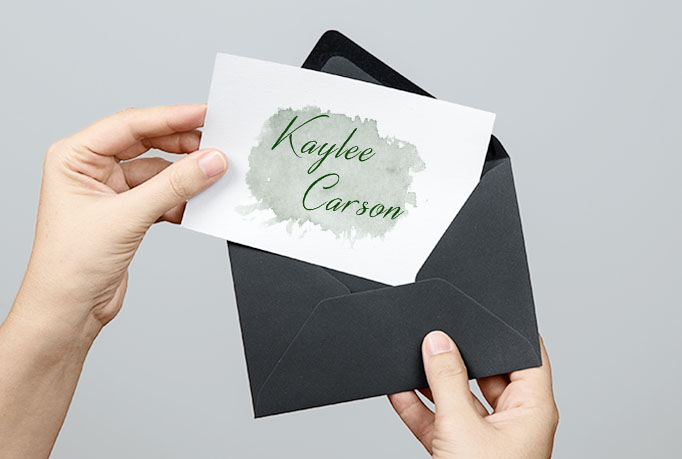 Custom Watercolor Logo, Creative Logo, Signature Logo