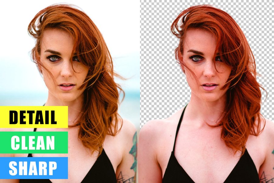  I will professionally photoshop remove background, crop, resize