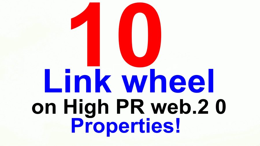  10 high quality web 20 properties we create all work manually