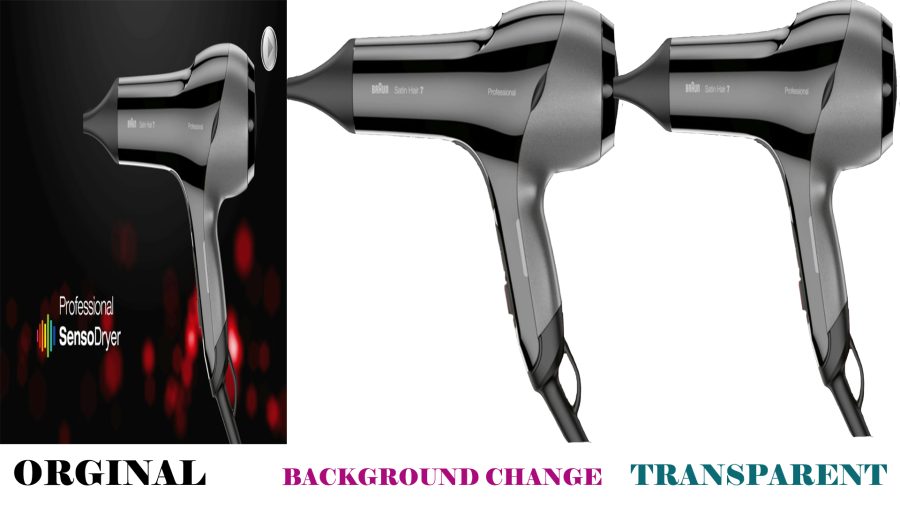 photoshop editing(background change and remove)