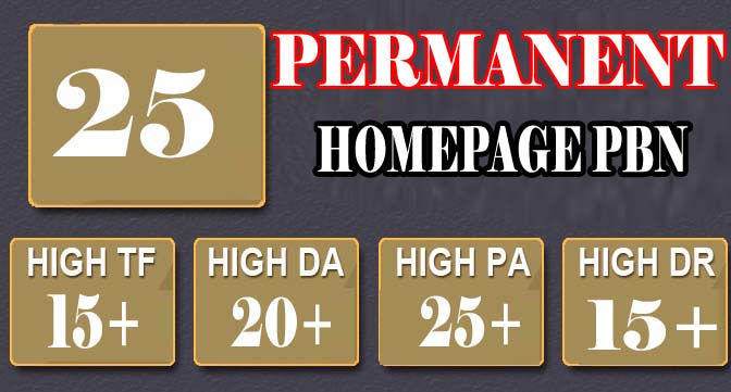 25 PBN and 5000 2nd Tier Permanent Links Up to 30 Tf and 20 DA 