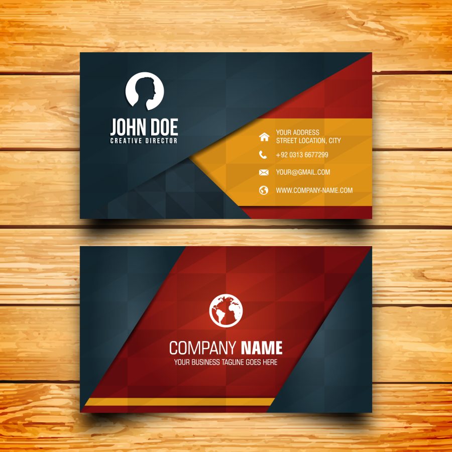 Design a professional business card
