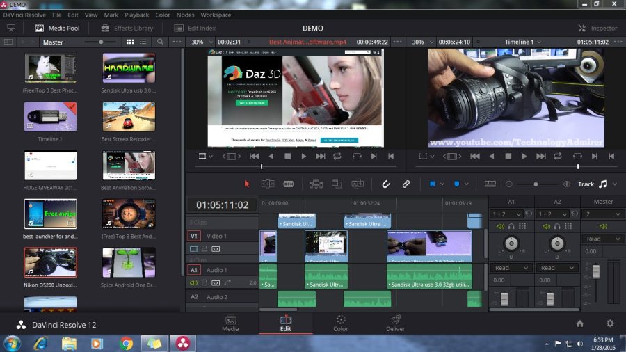 do fast and professional video editing