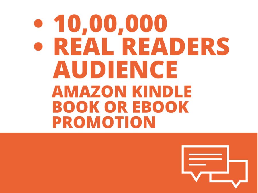 Amazon Kindle Book Or Ebook Promotion To 10,00,000 Real Readers