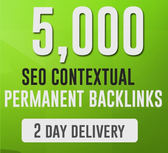 15$ I will do 5000 Contextual, High Authority, SEO Backlinks