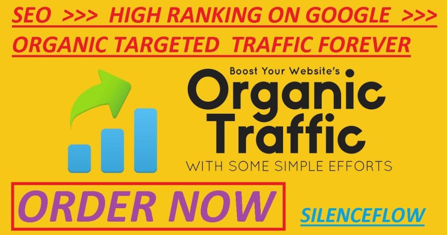 Boost your organic web traffic by SEO 